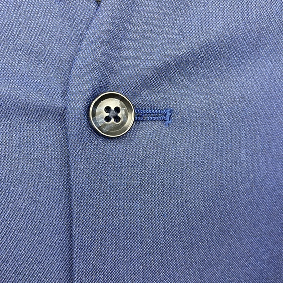 Alfani Mens Vest Slim Fit Size Small Blue - Picture 4 of 7